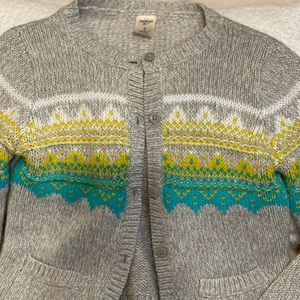 Warm grey sweatshirt